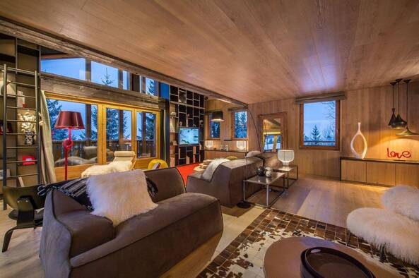 Overview - 5 bedroom chalet in Courchevel
