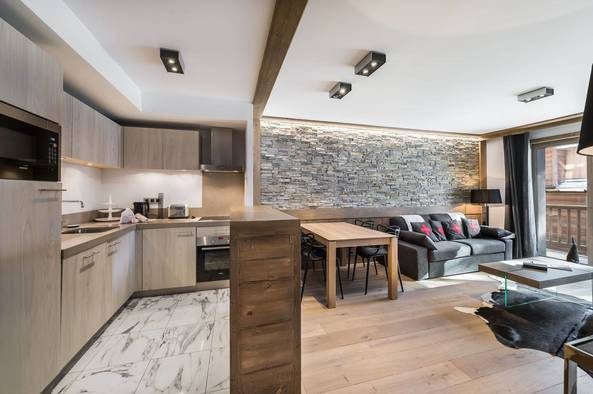 Carre Blanc 243 - 2 bedroom apartment in Centre, Courchevel Village