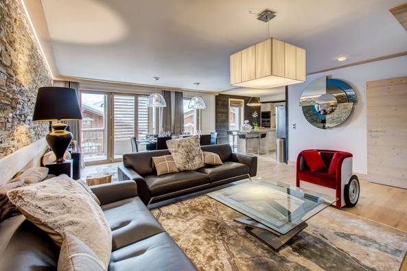 Carre Blanc 233 - 4 bedroom apartment in Centre, Courchevel Village