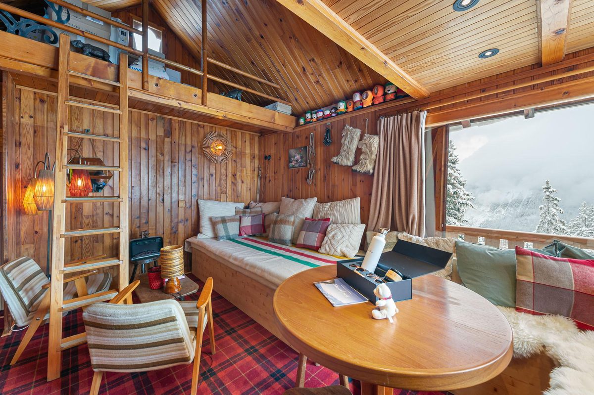 Mazot Les Bichettes interior view 3