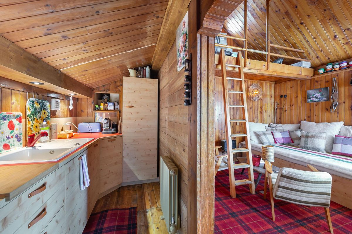 Mazot Les Bichettes interior view 5