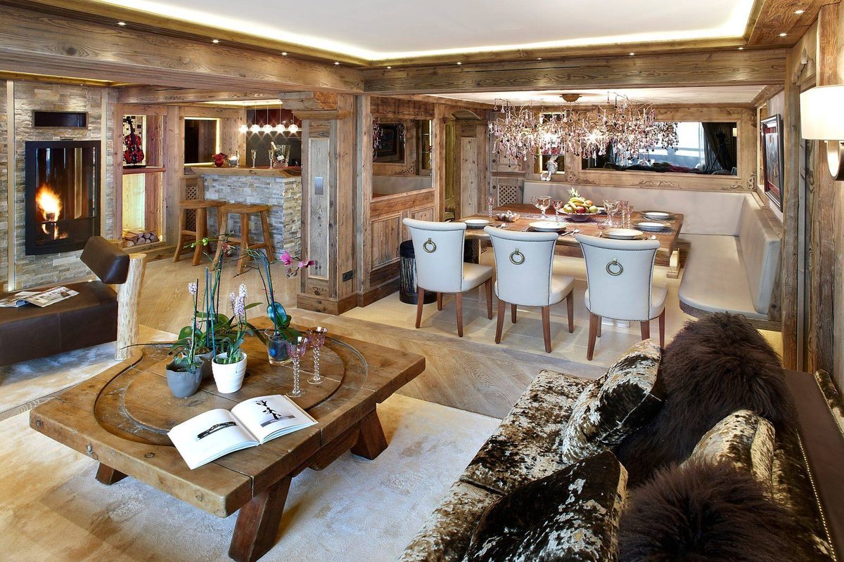 Albaron - Luxury 6 bedroom chalet in Plantret